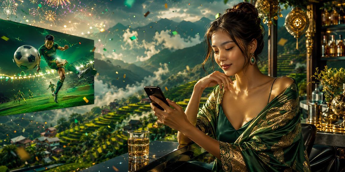 Người hâm mộ thể thao tại Sa Pa theo dõi nhận định kèo bóng đá trên điện thoại